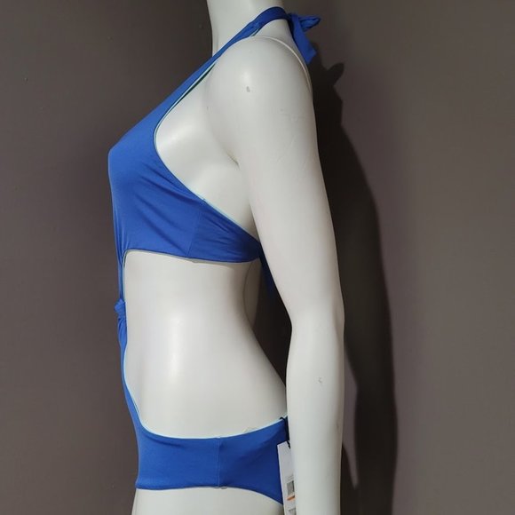 Dolce Vita Majorelle Cutout Reversible One-Piece Swimsuit Sz SM - Picture 3 of 13